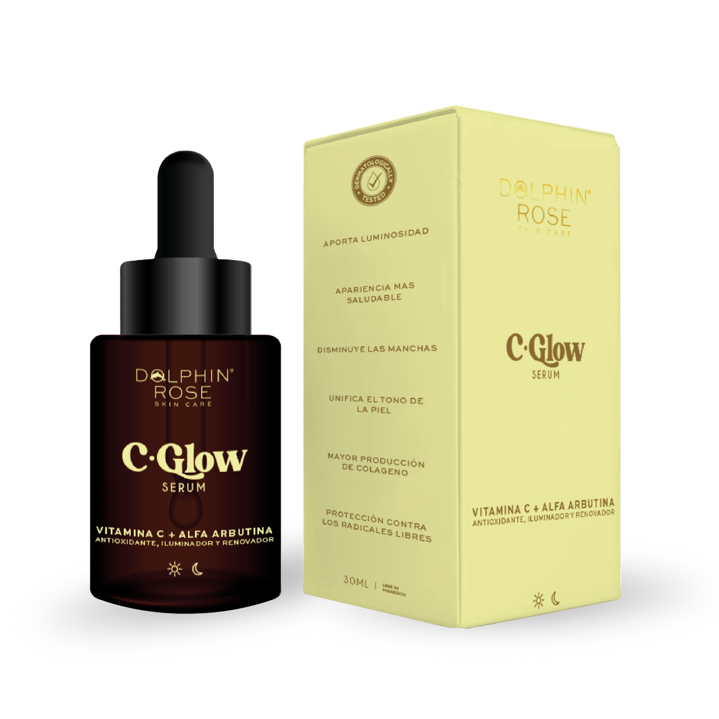 SERUM VITAMINA C - C·GLOW - DOLPHIN ROSE