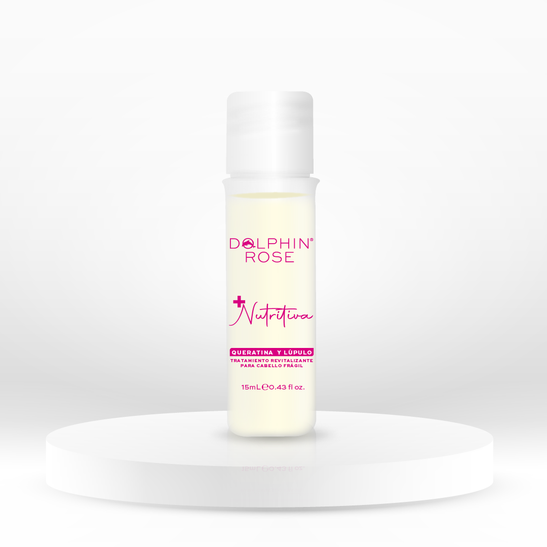 AMPOLLA NUTRITIVA QUERATINA Y LÚPULO - DOLPHIN ROSE