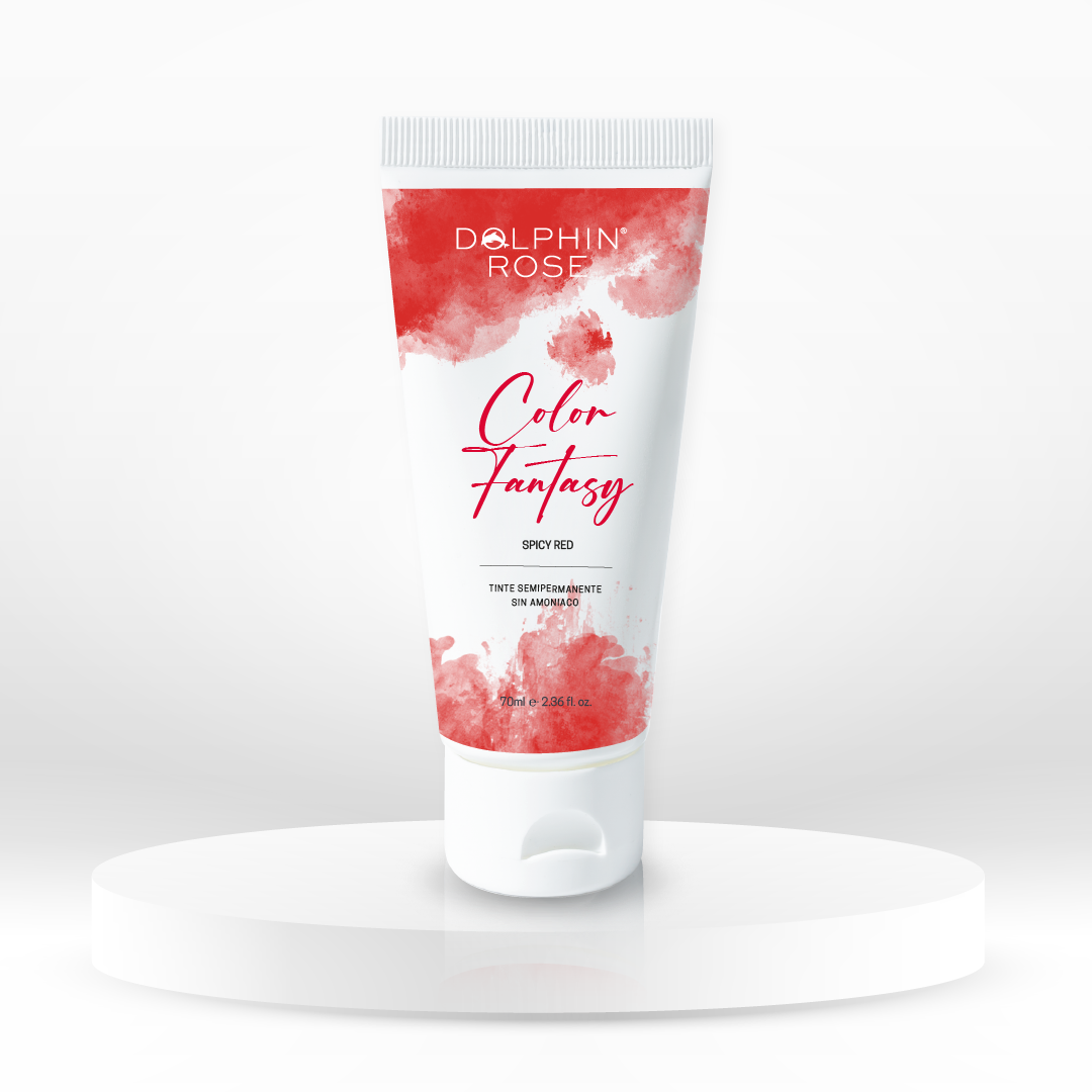 COLOR FANTASY SPICY RED X 70 ML - DOLPHIN ROSE