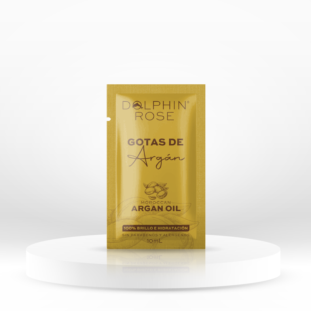SACHET GOTAS DE ARGAN 10 ML - DOLPHIN ROSE