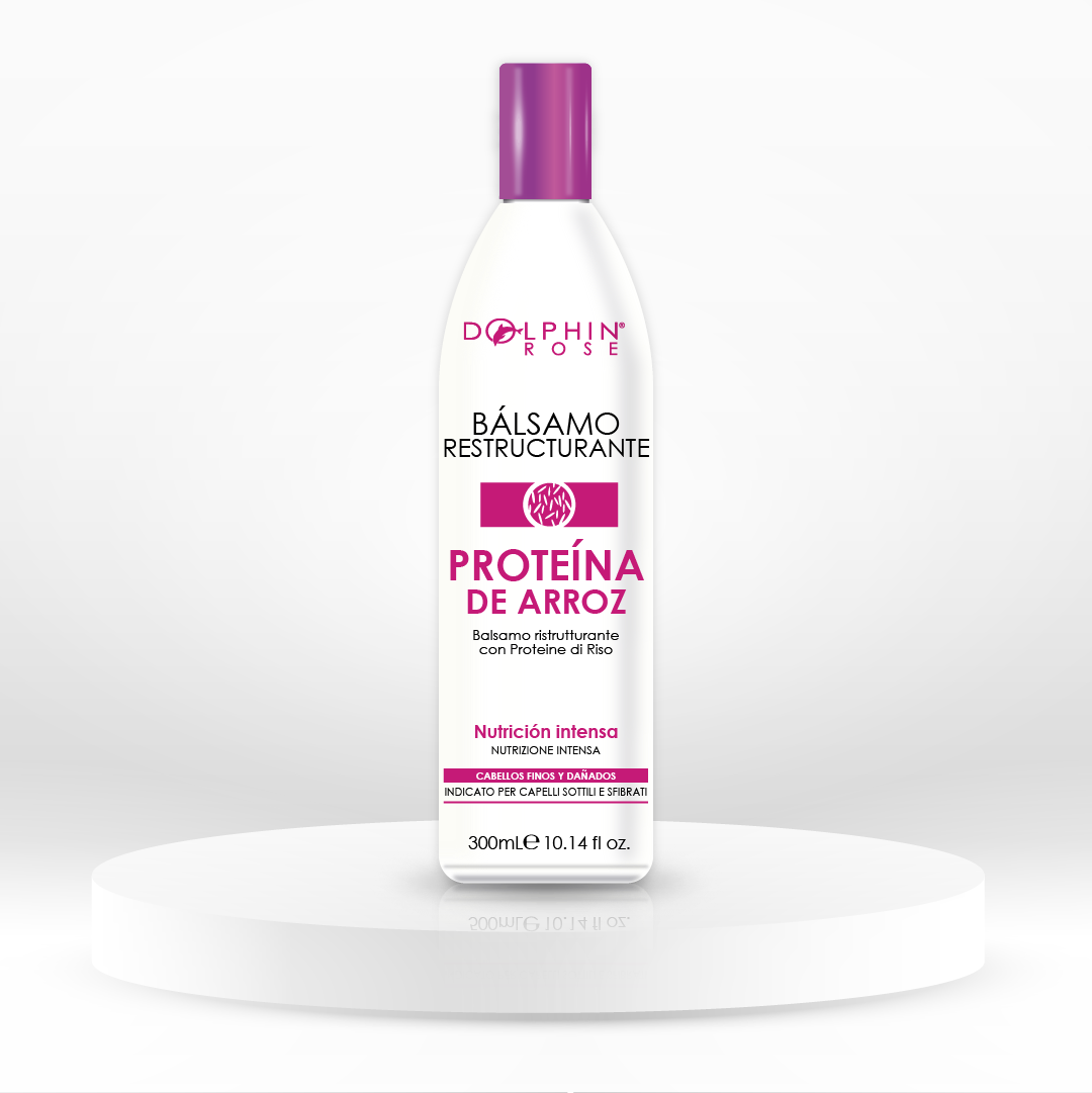 BALSAMO PROTEÍNA DE ARROZ X 300 ML - DOLPHIN ROSE