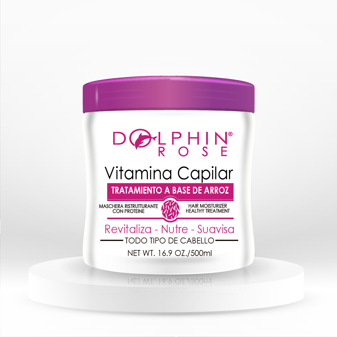 PROTEINA DE ARROZ X 500ML - DOLPHIN ROSE