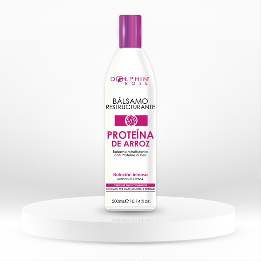 BALSAMO PROTEINA DE ARROZ X 500ML - DOLPHIN ROSE