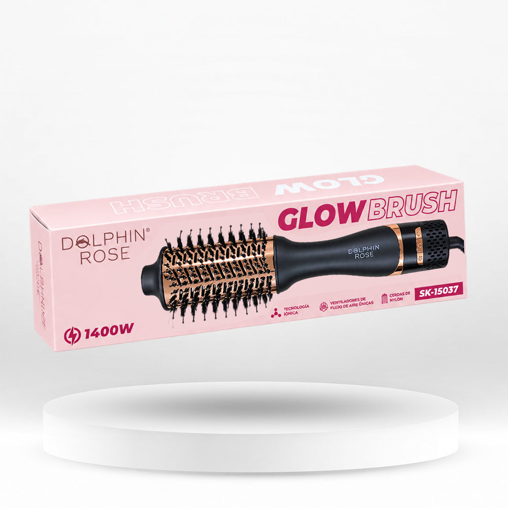 CEPILLO SECADOR GLOW BRUSH - DOLPHIN ROSE